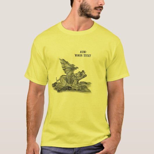 ゴーレムガルゴイル Tシャツ (正面)