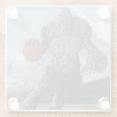 ゴーレムドリブルファンタジーガラスコースター ガラスコースター (裏面)