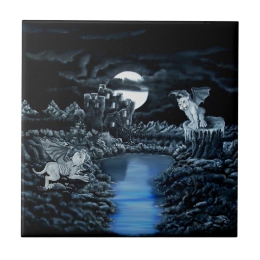 ゴーレム対ドレンディストリクトファイト タイル (正面)