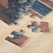 ゴーレム遊ズバスケットボールラージアートパズル ジグソーパズル (側面)