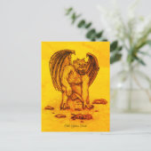 ゴーレム ガルゴイル ポストカード (スタンド正面)