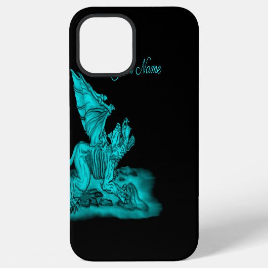 ゴーレム・ガーゴイル iPhoneケース (裏面)