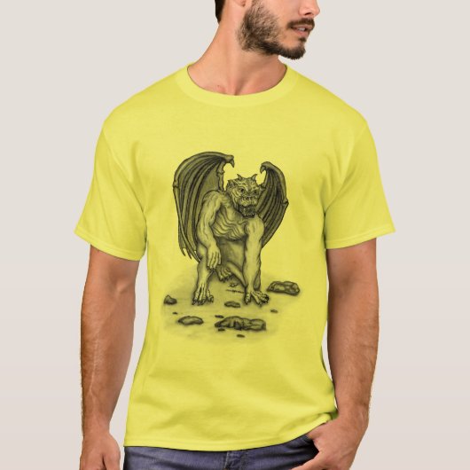 ゴーレム・ガーゴイル Tシャツ (正面)