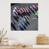 ゴーレーシングプリント ポスター (キッチン)