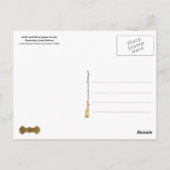 ゴーレ – ジュエリーと刺繍 ポストカード (裏面)