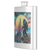 ゴーンスクアチンカラフルサスカッチムーン フラスク (左)