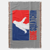 ゴーンスクアチンリーグデコル スローブランケット (正面縦)