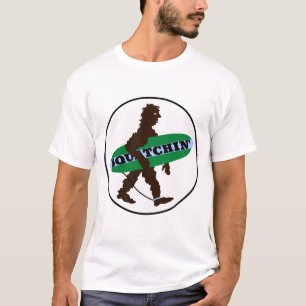 ゴーンスクアッチンサーフィンビッグフット Tシャツ