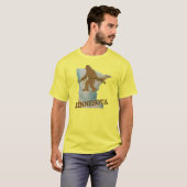 ゴーンスクアッチンミネソタ Tシャツ (正面フル)