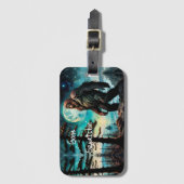 ゴーンスクアッチンリビングラージサスカッチ ラゲッジタグ (正面縦)