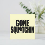 ゴーンスクワッチン招待状 招待状 (スタンド正面)