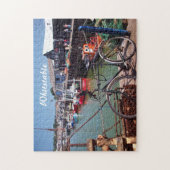 ゴーン魚釣りピクトゥレスクホイットスタブルケントUK ジグソーパズル (縦)