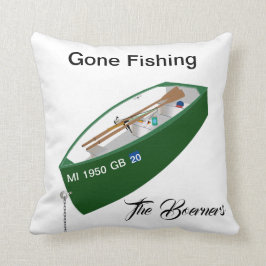 ゴーン魚釣りフィッシャーマン魚釣りキャンプボートスクエア クッション