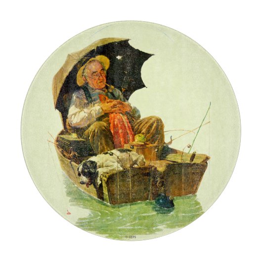 ゴーン魚釣り カッティングボード (正面)