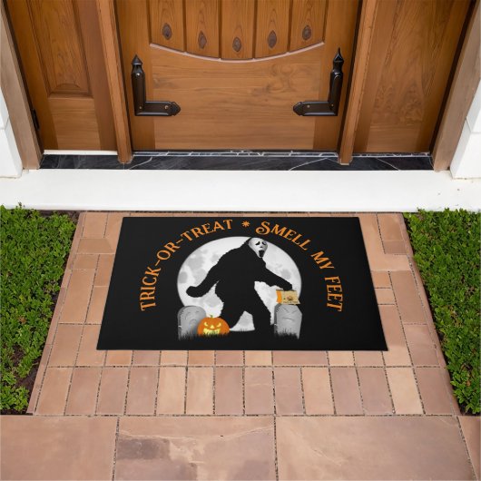 ゴーン・スカッチン・ハロウィン ドアマット (室外)