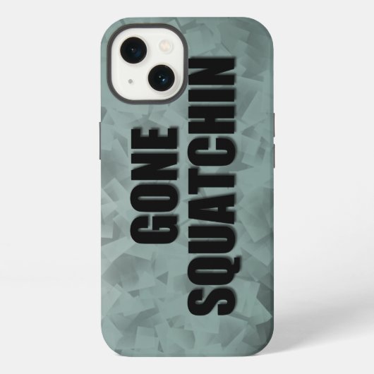 ゴーン・スクウォッチン iPhoneケース (裏面)