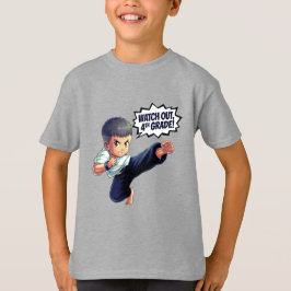 ゴー新学期、4年生Tシャツ Tシャツ