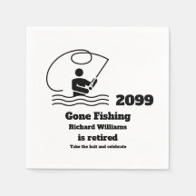 ゴー退職した魚釣りスタンディングフィッシャーマンリタイア