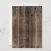 ゴー退職した魚釣りマスアウトドア退職 招待状 (裏面)