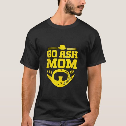 ゴー頼マパパ保守的パパ保護フスバ Tシャツ (正面)