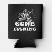 ゴー魚釣りおもしろいカスタムクーラーボックス 缶クーラー (正面)