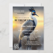 ゴー魚釣りエグレットアートリタイアメントパーティー 招待状 (正面)