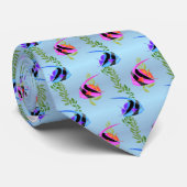 ゴー魚釣りタイブルー ネクタイ (ロール)