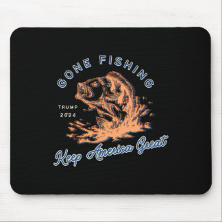 ゴー魚釣りトランプ2024スポおもしろいート魚釣りホブ マウスパッド