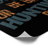 ゴー魚釣りビービックフォー狩りシーズンフィッシャーマン ポスター (角)