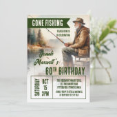 ゴー魚釣りフィッシャーマンシーンバースデーパーティー 招待状 (スタンド正面)