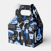 ゴー魚釣りブルーパターンゲーブル フェイバーボックス (裏面サイド)