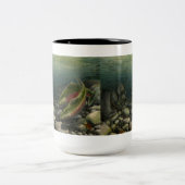 ゴー魚釣りマグコホサーモンwベアカップ ツートーンマグカップ (中央)