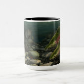 ゴー魚釣りマグコホサーモンwベアカップ マグカップ (中央)