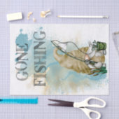 ゴー魚釣り格言 薄葉紙 (クラフト)