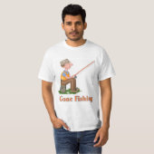 ゴー魚釣り漁師 Tシャツ (正面フル)