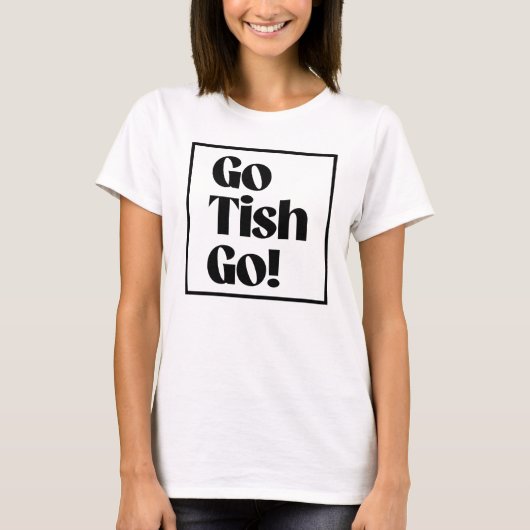 ゴー・ティッシュ・ゴー Tシャツ (正面)