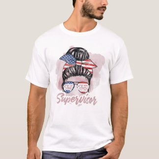ゴー・ブランドン メッシー・バン ヘアー Tシャツ
