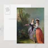 ゴー・ベトゥイーン、1780 ポストカード (正面/裏面)