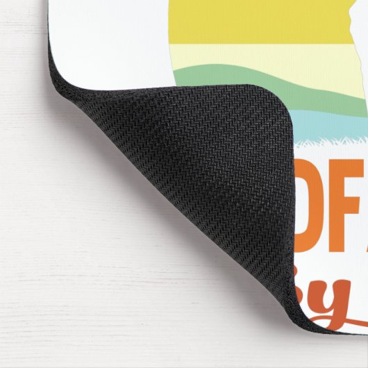 ゴ最高のッドファーザー・バイパー・ファザーズ・デイゴルフシャツギフト マウスパッド (コーナー)