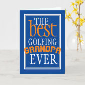 ゴ最高のーフィングランパエバーブルー誕生日 カード (黄色い花)