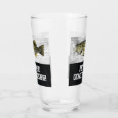 ゴ退職したン魚釣りラルゲムース素朴バス タンブラーグラス (左)