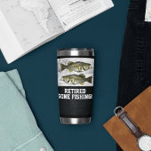 ゴ退職したン魚釣りラルゲムース素朴バス 保温保冷タンブラー