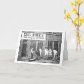 ゴ遊ルフフリー(スーツを押しながら) カード (黄色い花)