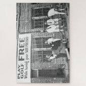 ゴ遊ルフフリー(スーツを押しながら) ジグソーパズル (縦)