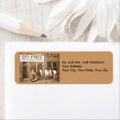 ゴ遊ルフフリー（スーツを押しながら） ラベル (インサイチュ)