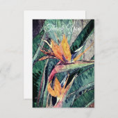 ゴ Paradiseの感謝カード サンキューカード (正面/裏面)