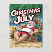 サすてきタリラックスとビール ポストカード (正面)