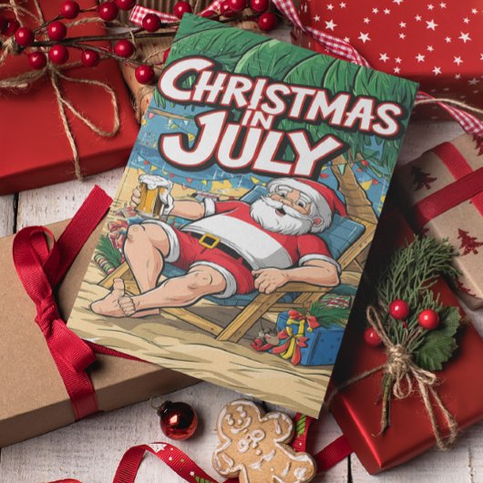 サすてきタリラックスとビール ポストカード