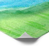 サの背後にあるアフリカの野生動物 ポスター (角)