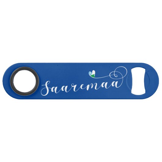 サアレマ国旗のハート、エストニア スピード栓抜き (正面(横))